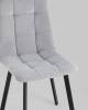 Стул Stool Group Oliver Square fb-oliver-square-neo-24 велюр светло-серый фото 6