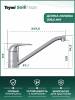 Смеситель для кухни Teymi Solli T10201 глянцевый хром фото 4