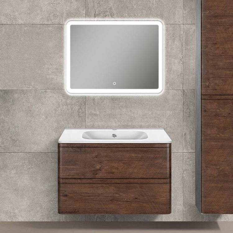 Мебель для ванной Vincea Vico 80 темный дуб