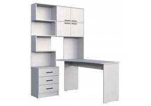 Компьютерный стол Woodville Эльброни 664906 Белый