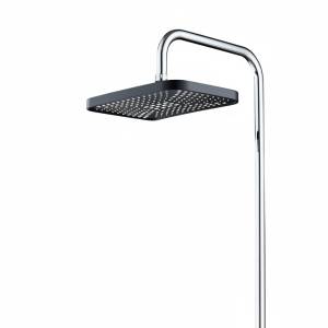 Верхний душ Orange S14TSb черный