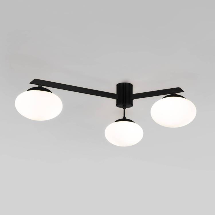 Потолочный светильник Eurosvet Opaline 70220/3 черный