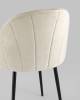 Набор из 2 стульев Stool Group Логан AV 413-Cc-08 X2 бежевый, велюр фото 7