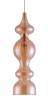 Подвесной светильник Crystal Lux Iris SP1 A Amber фото 3