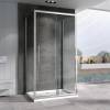 Душевой уголок Abber Schwarzer Diamant AG30120H-S50-S50 50x195x120, профиль Хром фото 2
