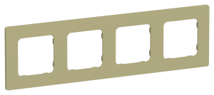 Рамка 4-постовая IEK Flite FI-M42-32-20-K26 оливковый