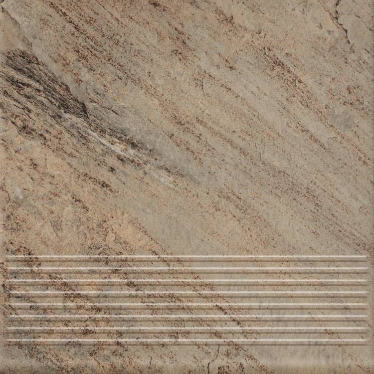 Ступень Paradyz Mattone Pietra Beige Stopnica Prosta 30X30