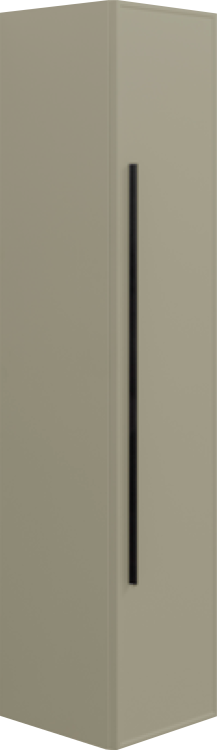 Шкаф-пенал La Fenice Elba Cappuccino FNC-05-ELB-C-30 бежевый матовый, 30 см