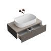 Тумба с раковиной Kerama Marazzi Magica вечерний серый матовый, 90 см, раковина MA.wb.65 фото 2