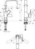 Смеситель для раковины Hansgrohe Metropol 74511000 фото 4