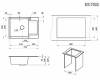 Мойка кухонная Granula Estetica ES-7003 турмалин фото 5