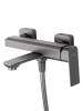 Смеситель для ванны Wonzon & Woghand WW-88639011-BGM с душем, темный графит фото 5