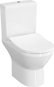 Унитаз-компакт VitrA Integra Round Open-Back 9833B003-7206 с микролифтом