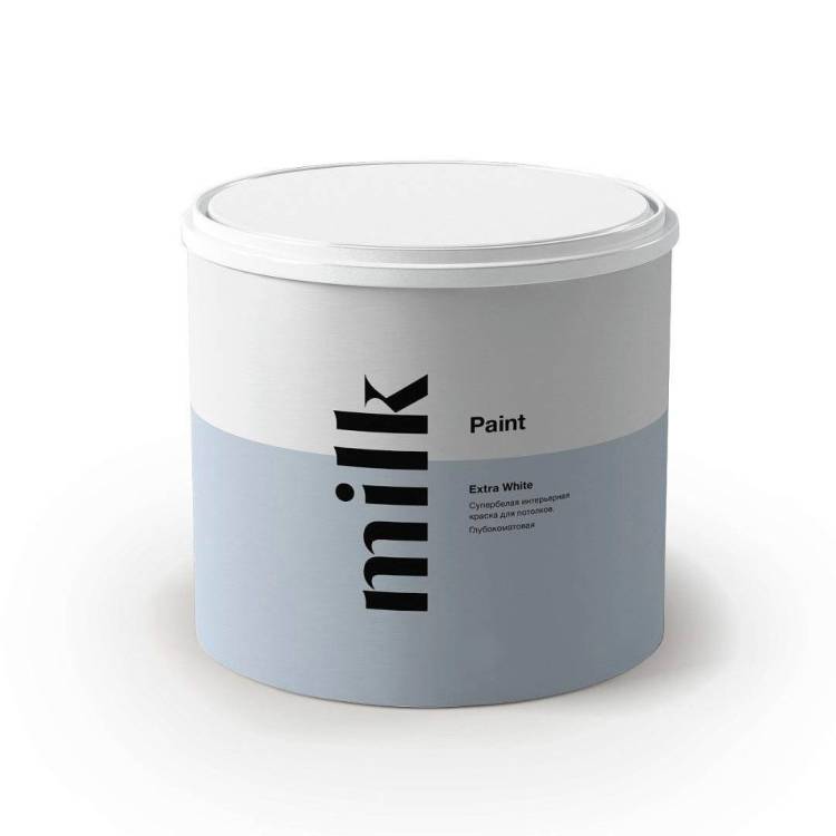 Краска Milk Extra White глубокоматовая потолочная (9л)