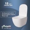 Унитаз подвесной Maretti Eleganza EN10PBM10-844 безободковый, сиденье микролифт фото 3