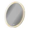 Зеркало Watersense Milana Romantic Gold W00114 LED подсветка, сенсор, антизапотевание, D80 фото 11
