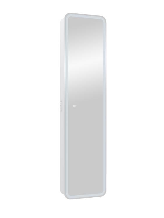 Зеркало-шкаф Taliente Cbled TA-CBled-L40160 с LED-подсветкой и розеткой, 40x18x160 см