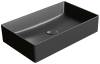 Раковина GSI Kube X 945326 черный матовый, 60x37