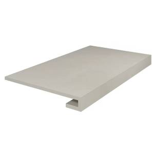 Ступень Kerama Marazzi Онда SG648220R/GCF Серый Светлый Натуральный Обрезной 33x60