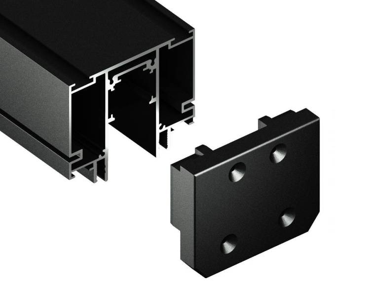 Заглушка демпферная для магнитного шинопровода Ambrella light Track System GL3610