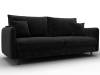 Диван прямой Лига Диванов Лига-064 134780 Черный