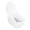 Унитаз подвесной Cezares Stylus CZR-6601-TH-TOR/CZR-870-SC безободковый, сиденье микролфит фото 2