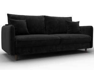 Диван прямой Лига Диванов Лига-064 134780 Черный