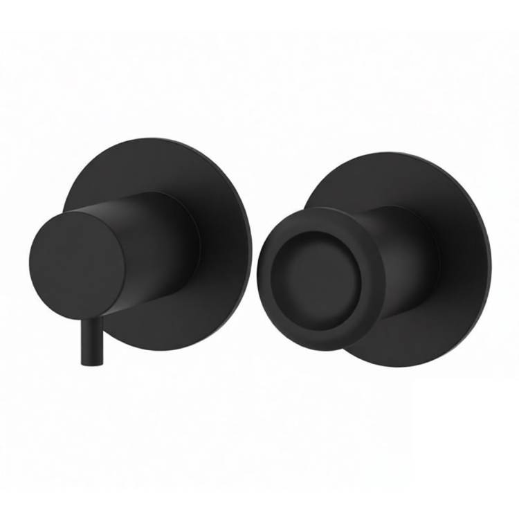 Смеситель для душа Remer Element ET92ZPNO черный матовый