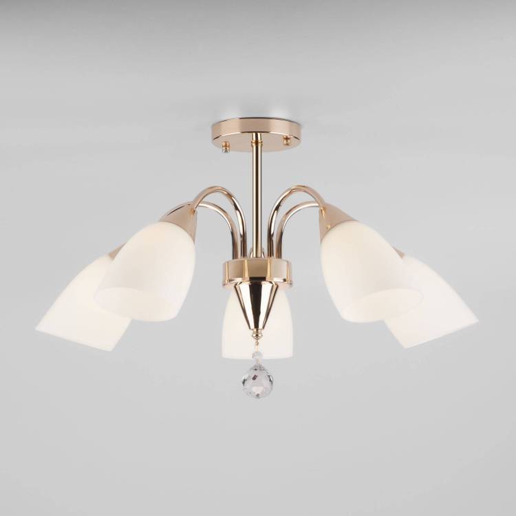 Потолочная люстра Eurosvet Ellene 30149/5 золото