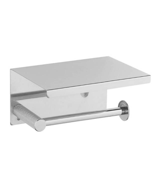 Держатель туалетной бумаги Boheme Uno 10971-CR с крышкой Chrome