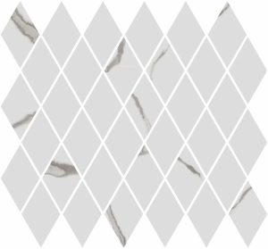 Мозаика Kerama Marazzi Монте Тиберио T054/48022 белый глянцевый 37.5x35x1