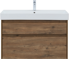 Aquanet Nova Lite 100 дуб рустикальный, 2 ящика