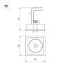 Встраиваемый светильник Arlight Cl Simple 028149 фото 12