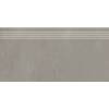 Ступень Kerama Marazzi Гварди SG640120R/GR Серый Светлый Матовый Обрезной 30x60