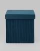 Пуф Stool Group Store Square HS15-F12 V70 синий фото 3
