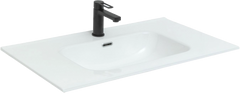 Мебельная раковина Aquanet Flat 100