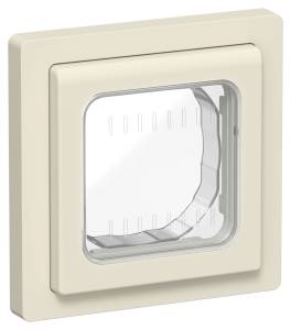 Рамка 1-постовая IEK Flite FI-M10-32-55-K86 сливочный