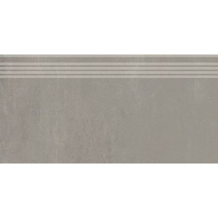 Ступень Kerama Marazzi Гварди SG640120R/GR Серый Светлый Матовый Обрезной 30x60