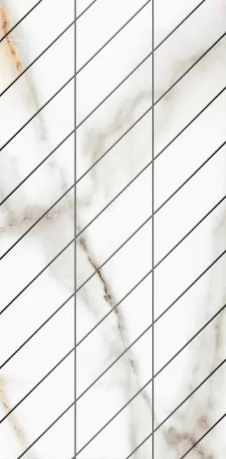 Декор Ametis by Estima Supreme 67307 FalseMosaic/SM03_PS/30x60x10/Corner/Right Фальшмозаика Corner полированный правый 30x60x1.0