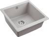 Комплект Paulmark Brilon PM104546-GR серый + Смеситель Paulmark Logas Lo213021-310 для кухонной мойки, серый фото 3