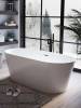 Акриловая ванна Cerutti Spa Resia CT10302 белая, 150x75 фото 2