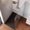 Душевая перегородка Am.Pm X-Joy W94WI-120-F1-MTE 120x195, стекло прозрачное 6 мм, профиль хром матовый фото 4