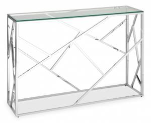 Стол туалетный Stool Group Арт Деко ECST-015 (115x30) сталь серебро