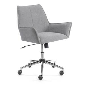 Кресло компьютерное Tetchair Murano 25218 светло-серый, велюр, букле