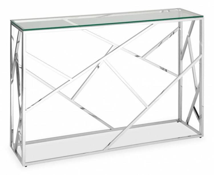Стол туалетный Stool Group Арт Деко ECST-015 (115x30) сталь серебро