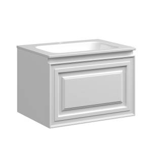 Тумба с раковиной Sancos Very VR60W 60 см, Bianco, раковина CN7001