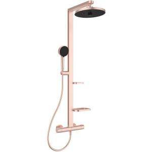 Душевая стойка Ideal Standard Alu+ BD583RO с термостатом, Rose