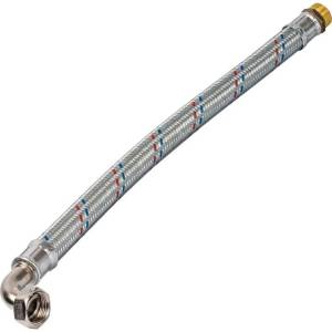 Гибкая подводка Stout НР 1 х ВР 1 угловая , длина 600 мм