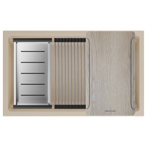 Мойка кухонная Paulmark Lumi-Multi Sink 74 Uni LU-MULTI 74-LA латте