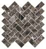 Мозаика Kerranova Terrazzo K-333/MR/m06 Dark Grey 282x303x10